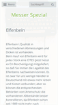 Mobile Screenshot of messer-spezial.de
